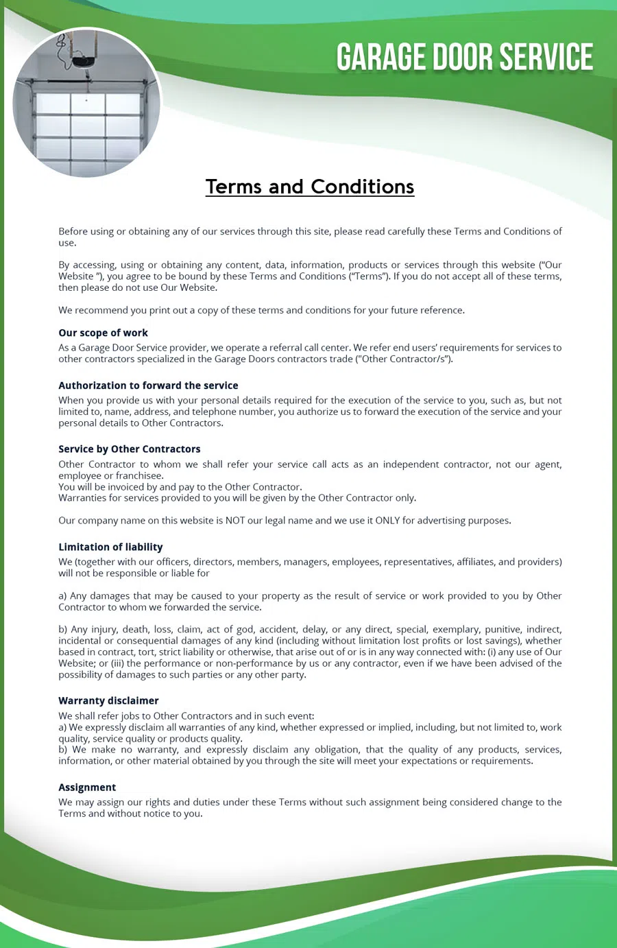 Quality Garage Door Service Harrison Charter Township, MI 586-501-4664